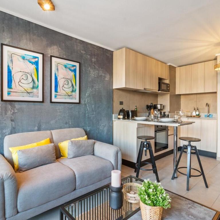 Moderno 1D 1B con terraza - One-Bedroom Apartment - 8