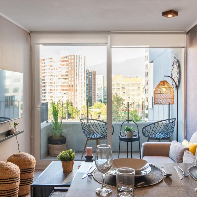 Moderno 1D 1B con terraza - One-Bedroom Apartment - 16