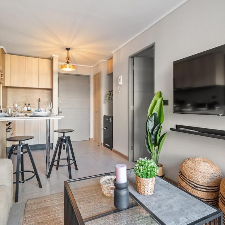 Moderno 1D 1B con terraza - One-Bedroom Apartment - 19