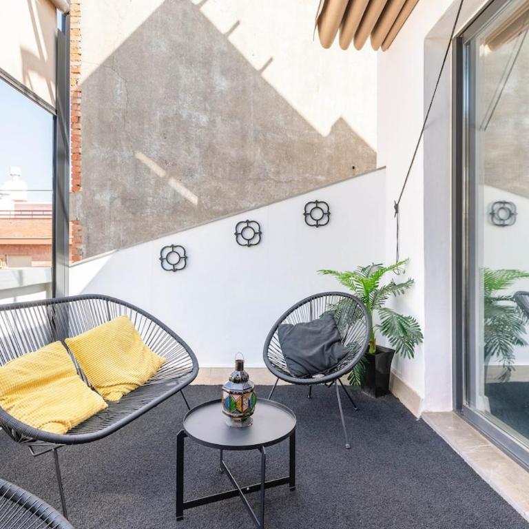 Atico moderno en Nervion con terraza - Apartamento de 1 dormitorio - 27