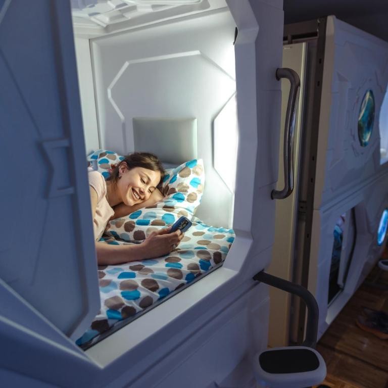 Belgrade Beocean Capsule Hostel - Single Bed in Dormitory Room - 14
