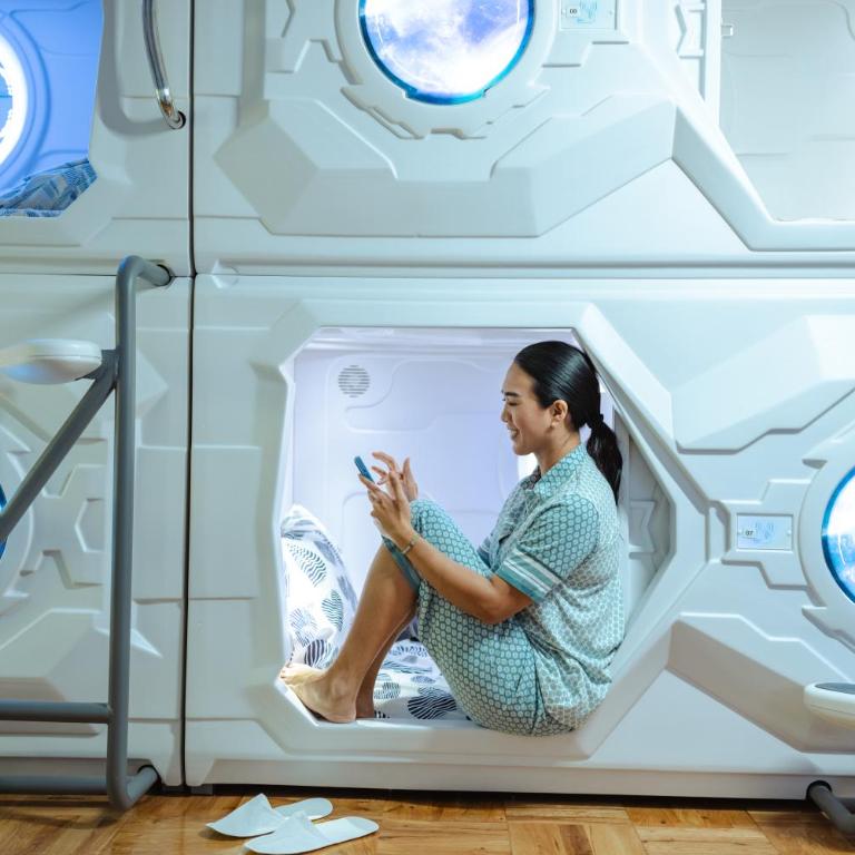 Belgrade Beocean Capsule Hostel - Single Bed in Dormitory Room - 11