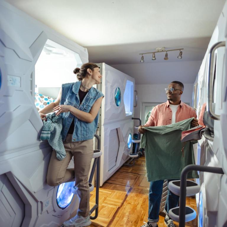 Belgrade Beocean Capsule Hostel - Single Bed in Dormitory Room - 13