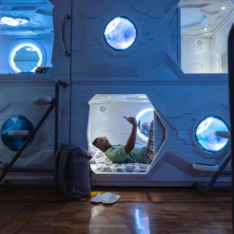 Belgrade Beocean Capsule Hostel - Single Bed in Dormitory Room - 12