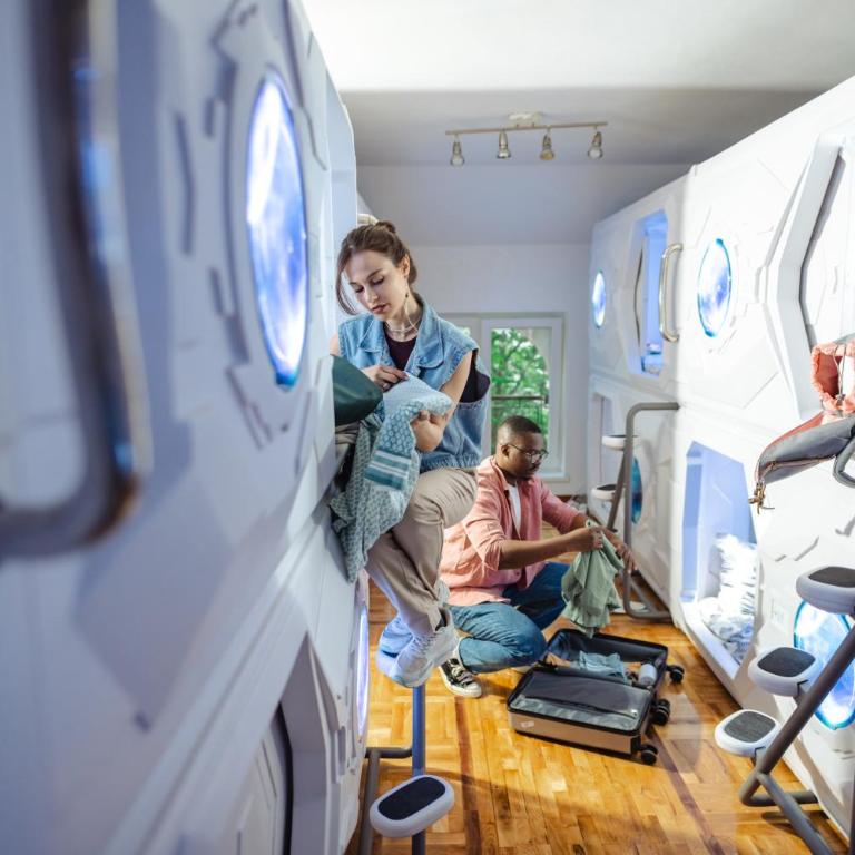 Belgrade Beocean Capsule Hostel - Single Bed in Dormitory Room - 52