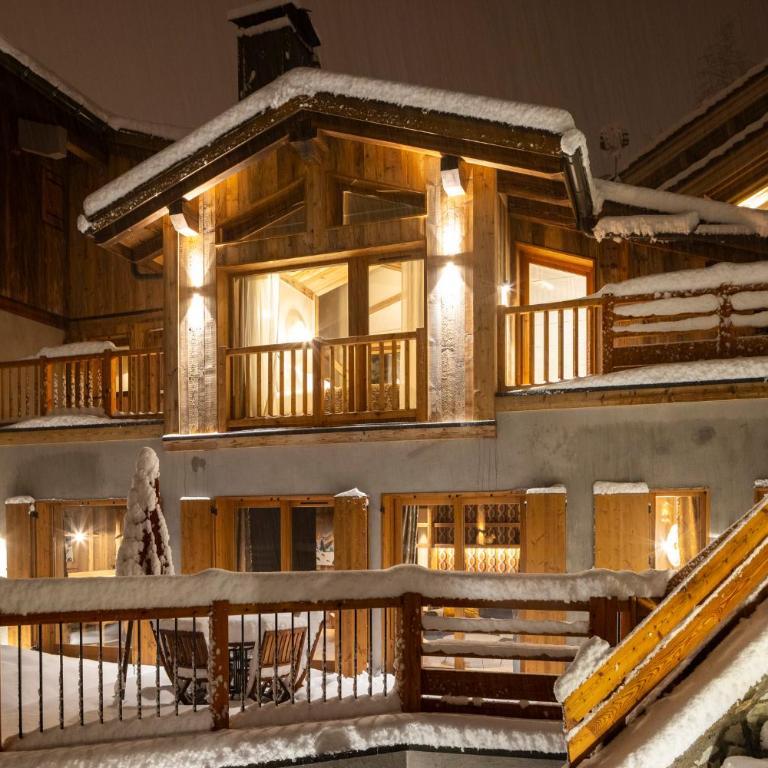 Chalet privé de Luxe IGLOO avec Piscine Sauna et Cheminée, 4 chambres, 220m2 by HOTEL MONTBLANC - Chalet - 33