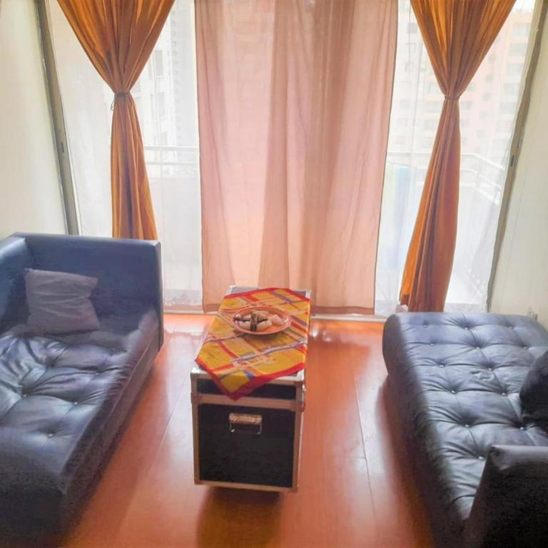 Santiago centro cerca de metros, full departamento - Apartamento de 1 dormitorio - 1