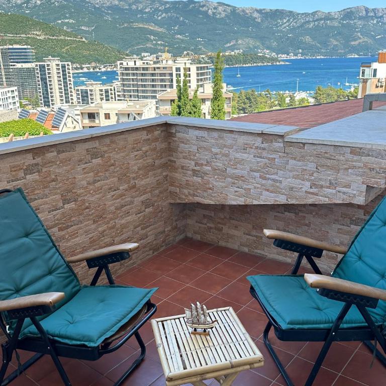 Apartman sa pogledom na more Budva - Apartman sa 1 Spavaćom Sobom - 1
