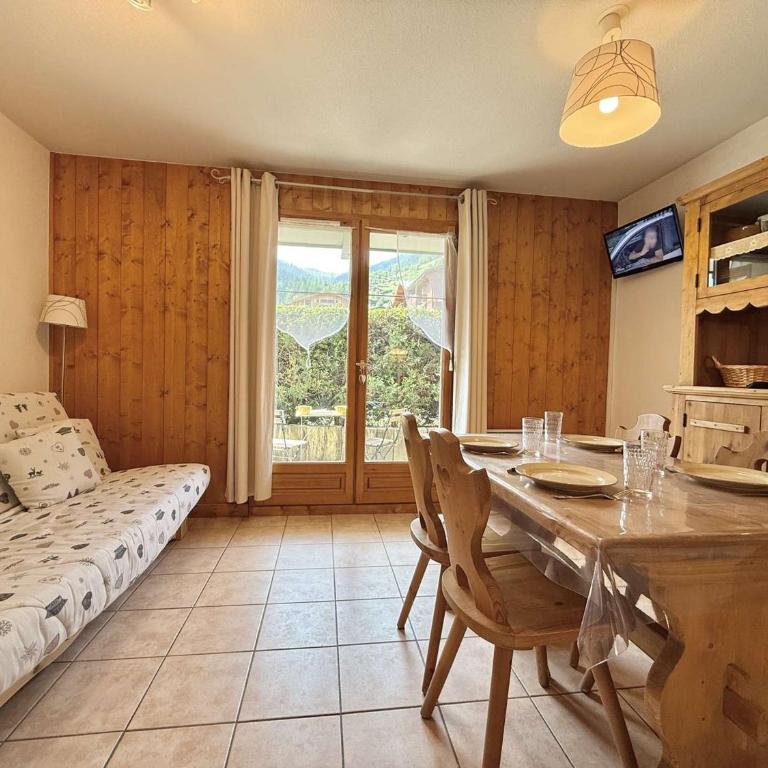 Charmant Studio Cabine à Praz-Sur-Arly, Ideal Pour 4 avec Parking, Proche Village et Remontées - Appartement 1 Chambre - 6