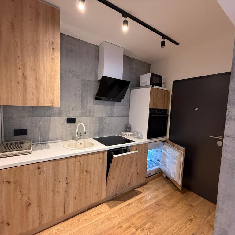 Bistrik Old Town Apartments Free Parking - Apartman sa 1 Spavaćom Sobom, Balkonom i Pogledom na Grad - 11