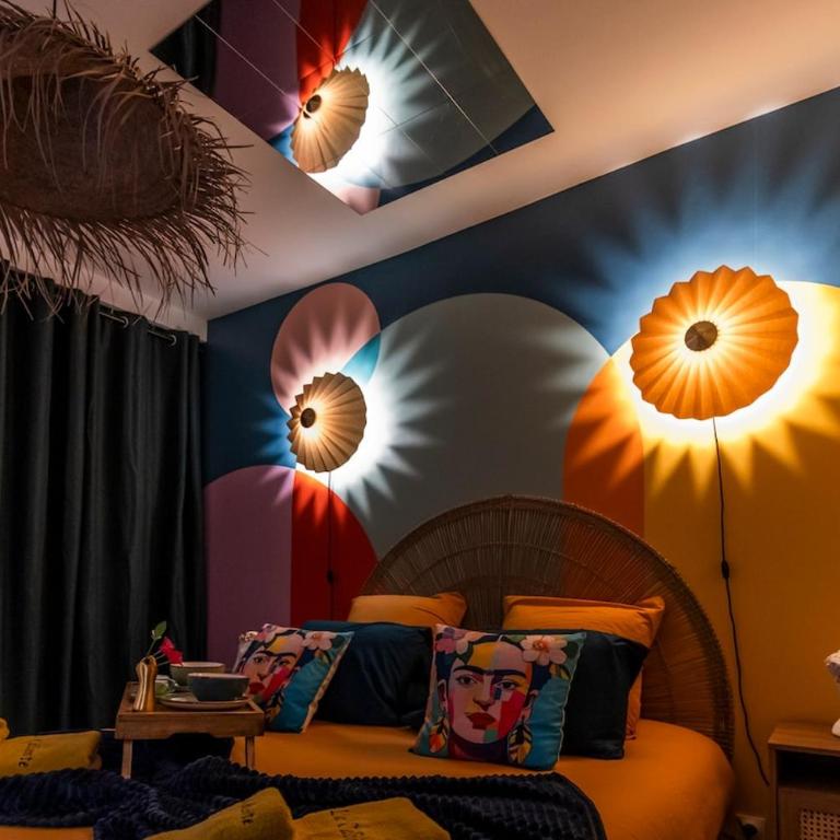 La Caliente Love Room avec Balneo Privative - Appartement 1 Chambre - 40