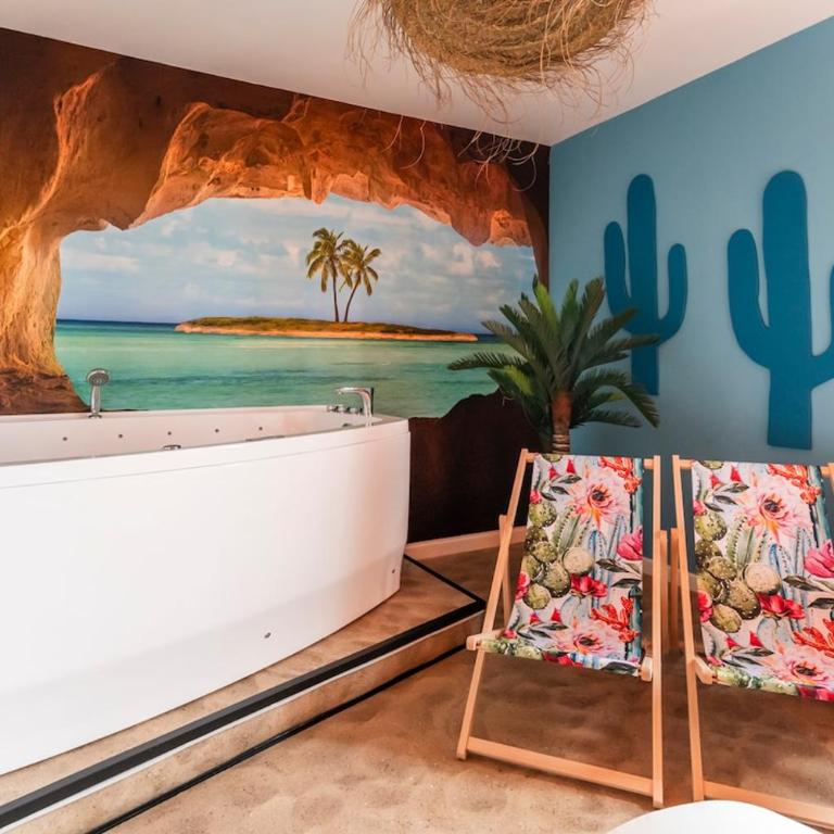 La Caliente Love Room avec Balneo Privative - Appartement 1 Chambre - 94