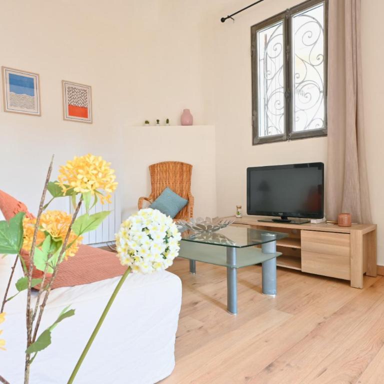T2 cosy avec clim cour Charme & fraîcheur à Nîmes - Appartement - Rez-de-Chaussée - 1