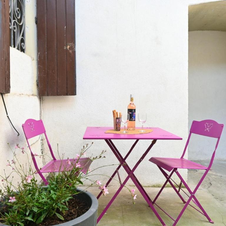 T2 cosy avec clim cour Charme & fraîcheur à Nîmes - Appartement - Rez-de-Chaussée - 18