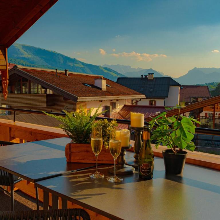 Gästehaus beim Foidlmoar Familie Höflinger - Apartment mit 1 Schlafzimmer und Gartenblick - 2