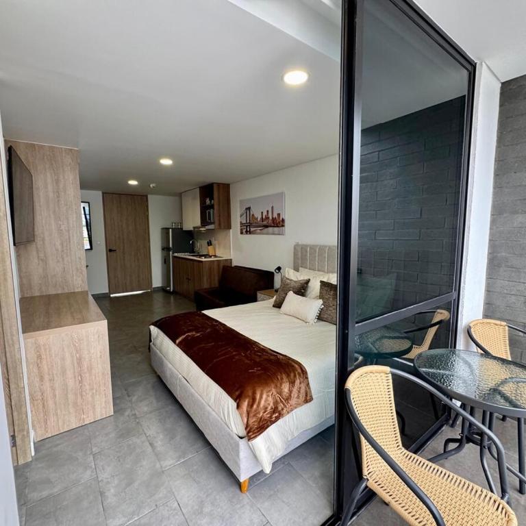 Apartaestudio con balcón en zona top - Apartamento de 1 dormitorio - 6