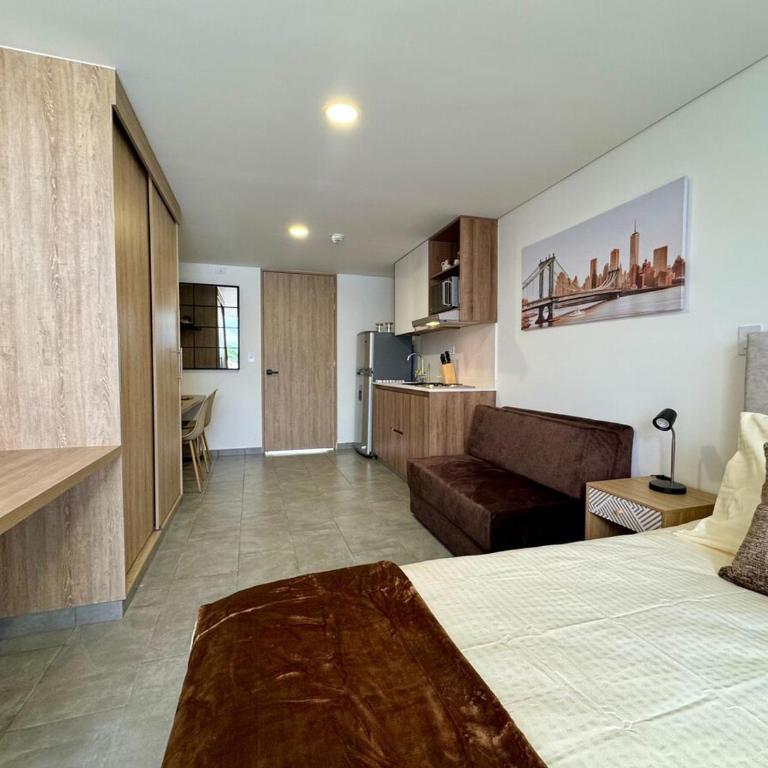 Apartaestudio con balcón en zona top - Apartamento de 1 dormitorio - 12