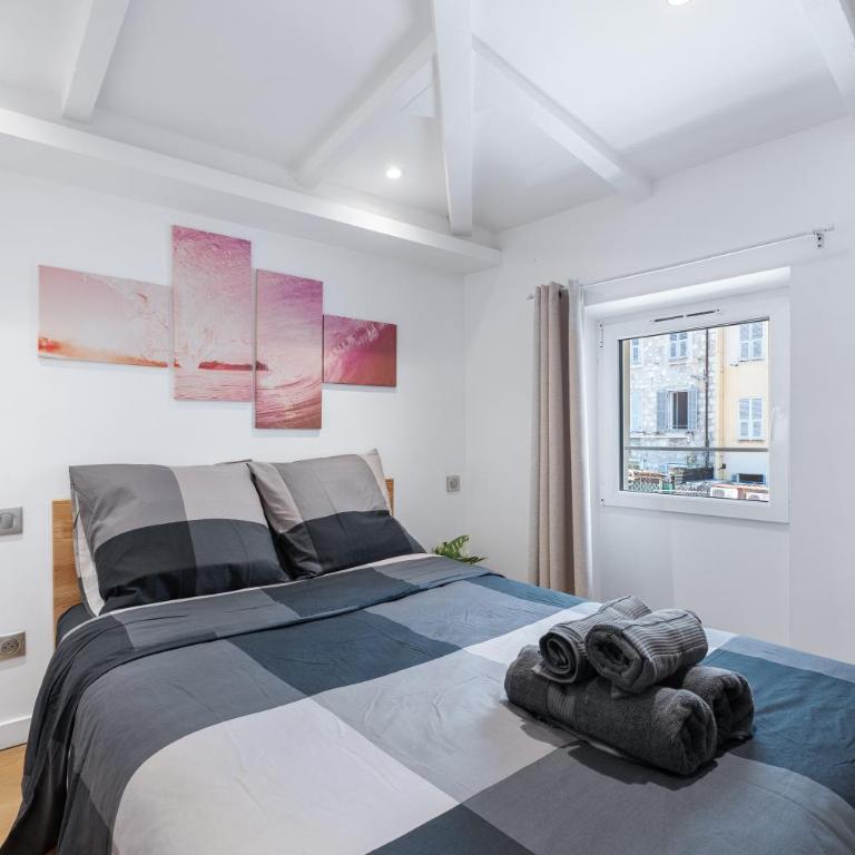 Nice Renting - 6B FRANCE - Massena beach design AC quiet center wifi - Appartement 2 Chambres - 8