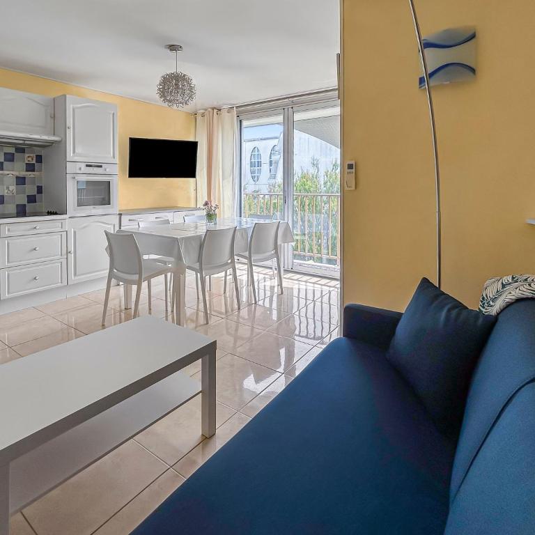 T2, Calme & lumineux, au bout du jardin, la plage! - Apartment mit 1 Schlafzimmer - 4