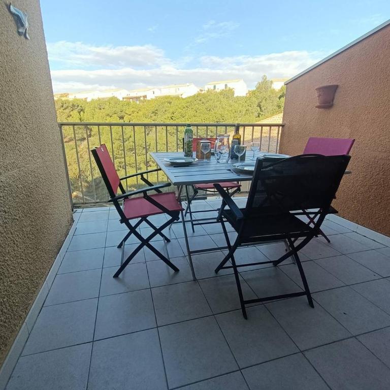 Appartement T2 Cabine, mezzanine Saint Pierre la mer 4oliv41 - Apartamento con terraza - 10