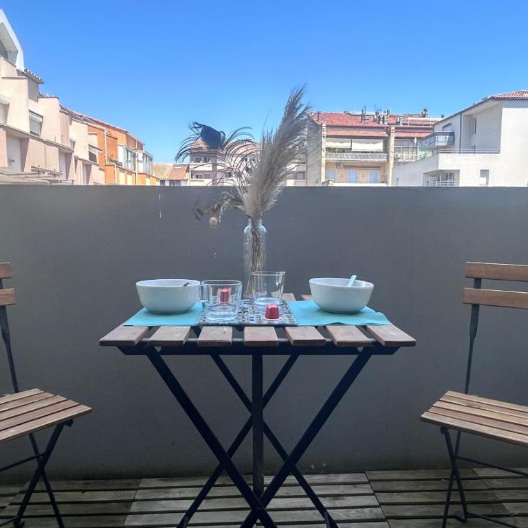 La Venise du Languedoc - Sète,Terrasse,Clim,Mer - Apartment mit 1 Schlafzimmer - 2