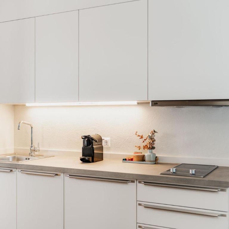 SEENZeit Apartments - Apartment mit 1 Schlafzimmer, Balkon und Bergblick - 6