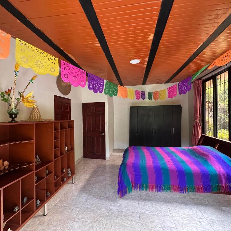 La Casa De Los Sueños Colombia Hostel Campestre de Bienestar meditación naturaleza - Double Room with Mountain View - 1