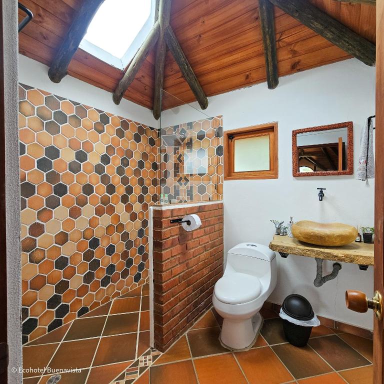 Ecohotel Buenavista - Deluxe Double Room with Shower - 8
