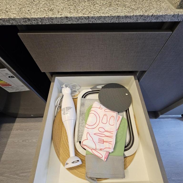 Alojamiento a pasos de Movistar Arenas, Universisdad de Chile y Parque O Higgins - One-Bedroom Apartment - 17