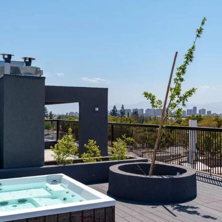 Alojamiento a pasos de Movistar Arenas, Universisdad de Chile y Parque O Higgins - One-Bedroom Apartment - 19