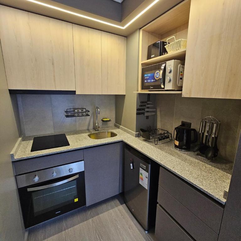 Alojamiento a pasos de Movistar Arenas, Universisdad de Chile y Parque O Higgins - One-Bedroom Apartment - 27