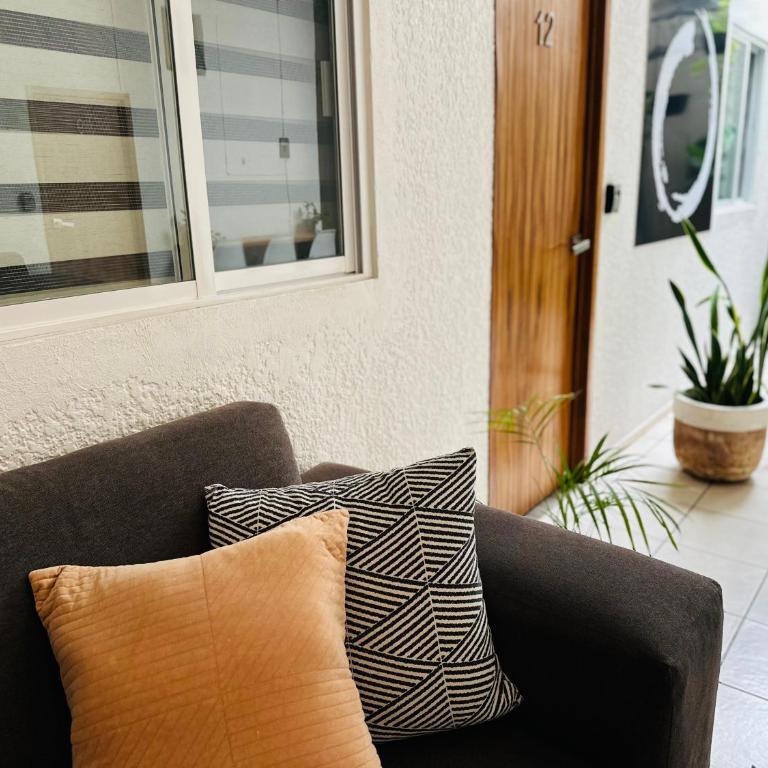 Espacio Libertad Colonia Americana - Double Room with Private Bathroom - 12