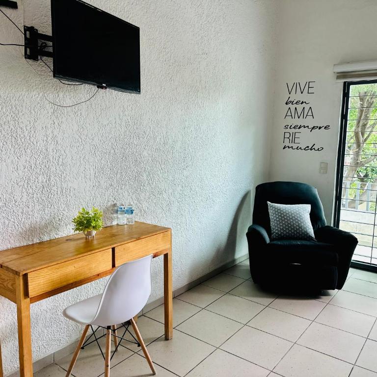 Espacio Libertad Colonia Americana - Double Room with Private Bathroom - 19
