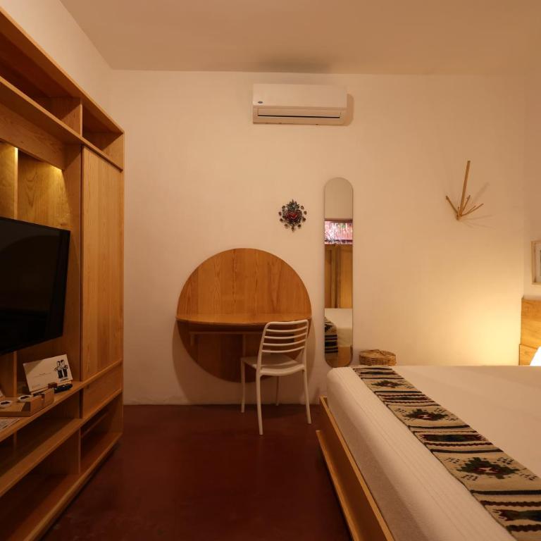Hotel Ayook - Habitación con cama extragrande. - 3