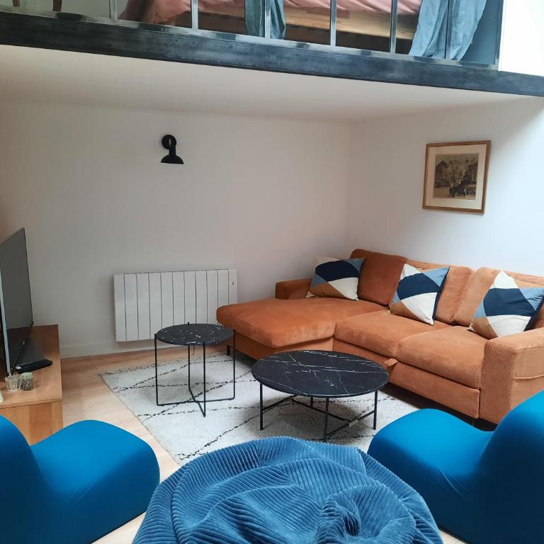 Loft 4-5 personnes à Montmartre - parking privé sur réservation - Loft - 16