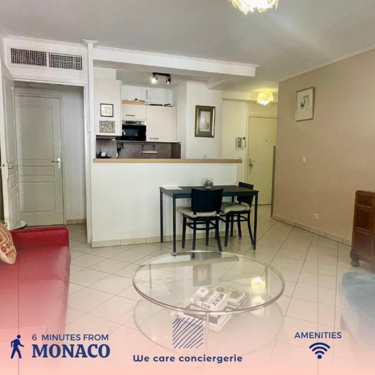 1 bedroom apartment Near Monaco Train Station - Chambre Simple - 1