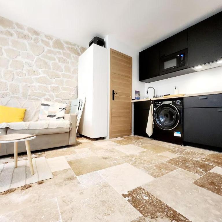 Le Borello Bleu - Joli T2 dans le Vieil Antibes - Apartment mit 1 Schlafzimmer - 4