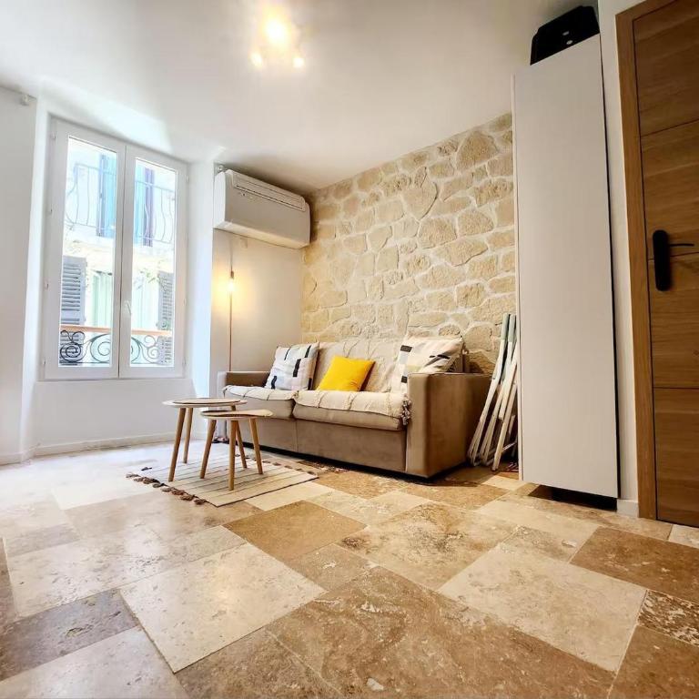 Le Borello Bleu - Joli T2 dans le Vieil Antibes - Apartment mit 1 Schlafzimmer - 6