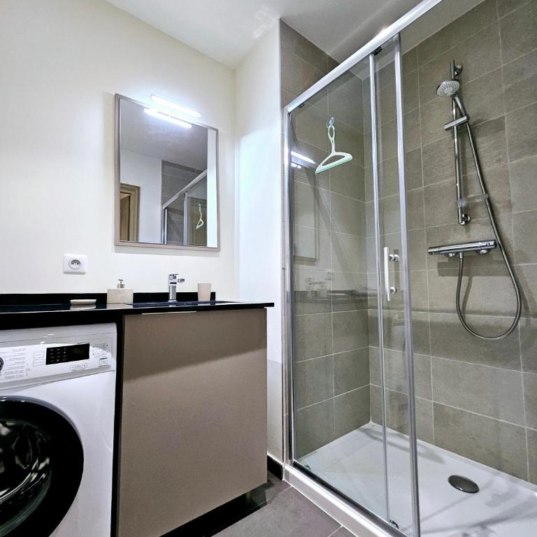L'Aubernon Authentique - Deux pas de la Plage - One-Bedroom Apartment - 11