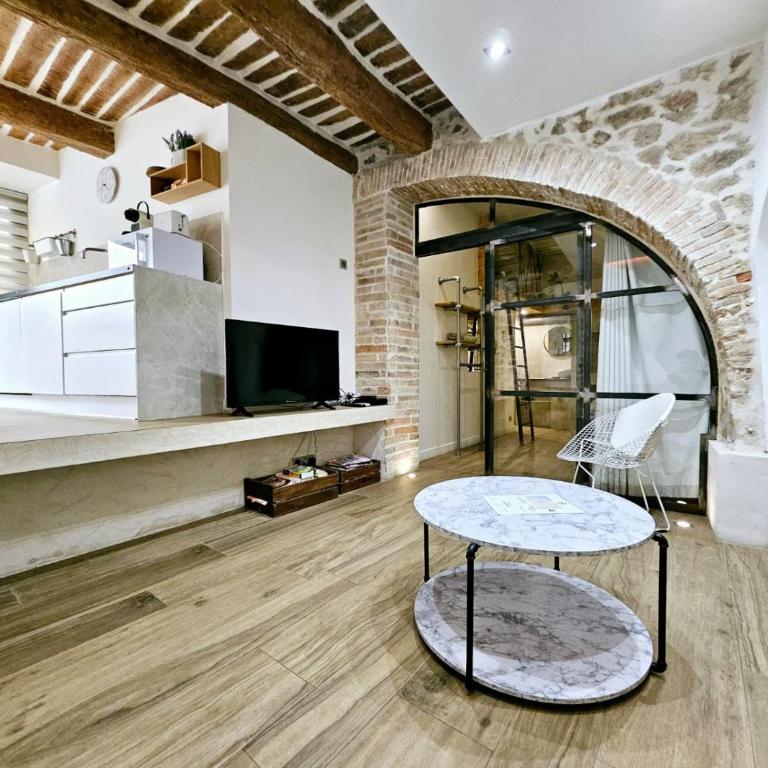 Le Bain Méditerranéen - Joli T2 dans le vieil Antibes - Apartment mit 1 Schlafzimmer - 7