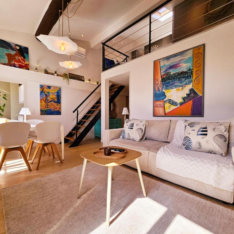 Le Delmas Riviera - Duplex dans Vieil Antibes - Appartement 2 Chambres - 1