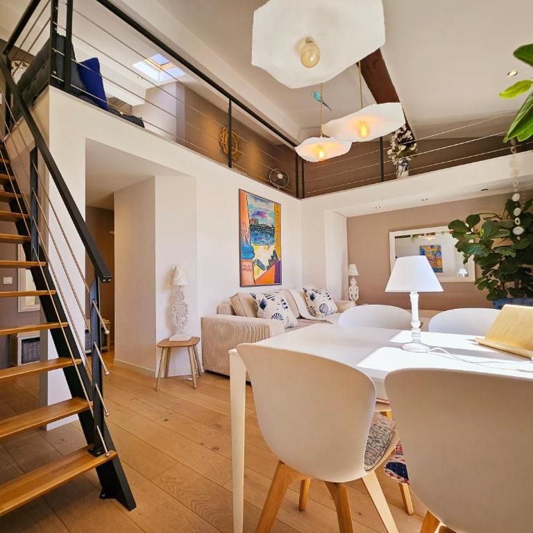 Le Delmas Riviera - Duplex dans Vieil Antibes - Appartement 2 Chambres - 4