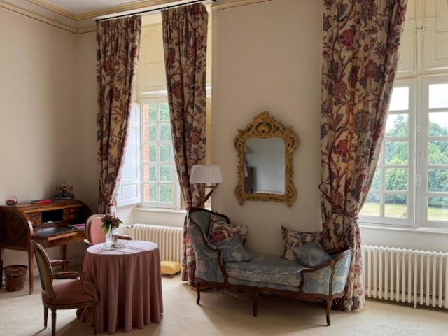 24H LE MANS Château de Lauresse chambres d'hôtes Luxe, avec services - Chambre Double Deluxe - 1