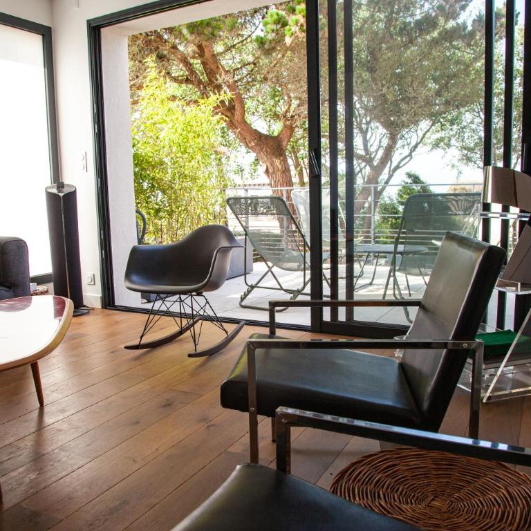 Superbe villa vue mer Plage à 2 min 6 pers Parking privé - Haus mit 3 Schlafzimmern - 15