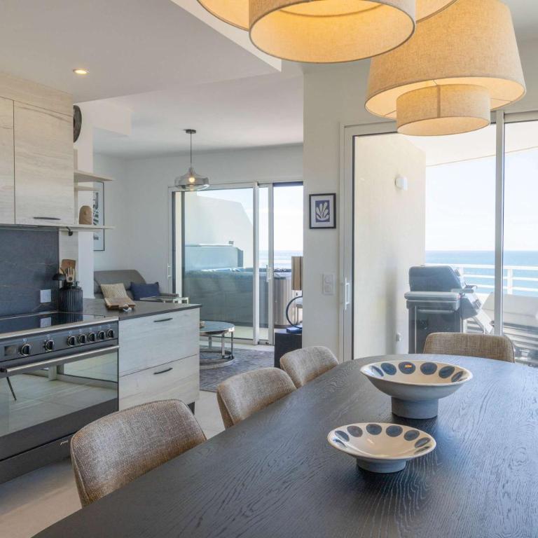 Valras-Loc Panarea Duplex avec vue mer, spa - Appartement Deluxe - 26