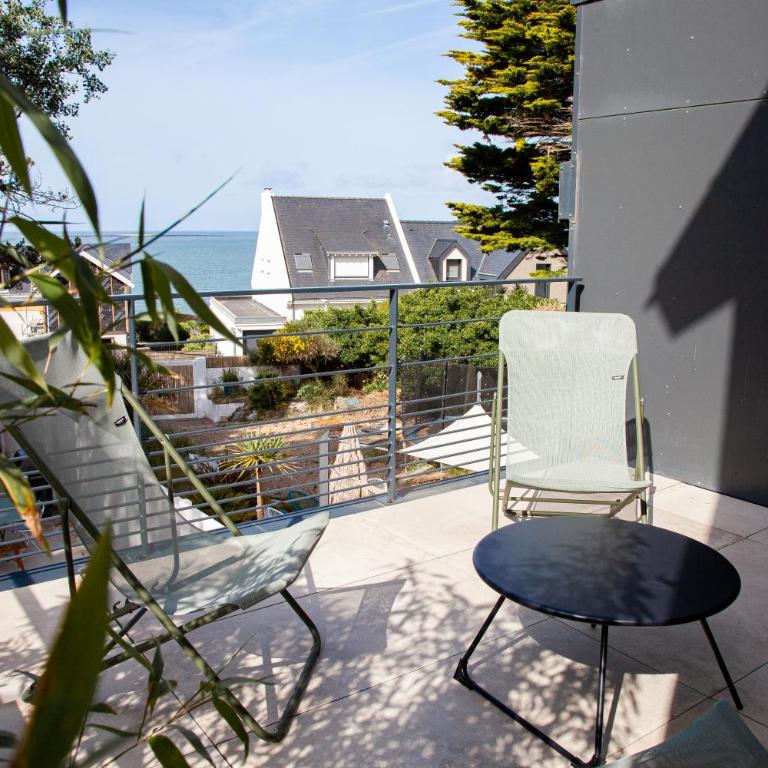 Superbe villa vue mer Plage à 2 min 6 pers Parking privé - Haus mit 3 Schlafzimmern - 18