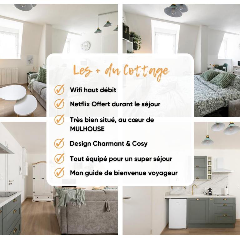 MonSéjourCosy - Le Cottage - Studio - Cosy - Netflix - Appartamento con 1 Camera da Letto - 3