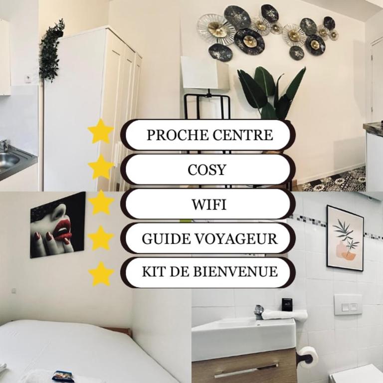 Chavalliaud 5 super cocon proche du centre ville - Apartamento de 1 dormitorio - 3