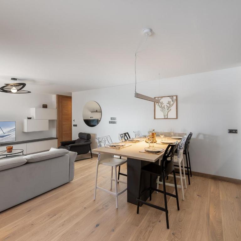 Appartement de Standing à Megève, 5 Min des Pistes, Sauna, Hammam, Parking, Animaux Acceptés - FR-1-569-52 - Appartement - 12