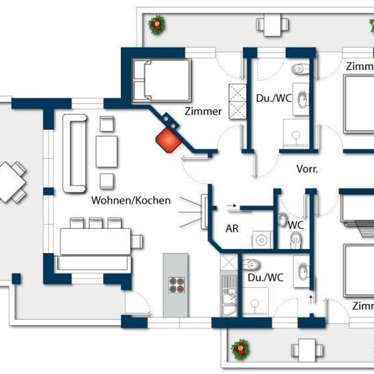Wiesenhaus Top 1 - Ferienhaus - 34